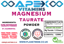 MAGNESIUM TAURATE POWDER