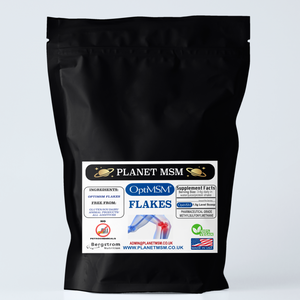 PURE OPTIMSM FLAKES (Coarse Powder/Crystals) - Distilled MSM - Prices From:
